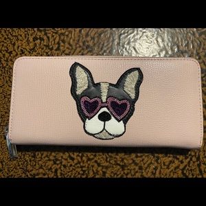 Kate Spade Frenchie Dog wallet